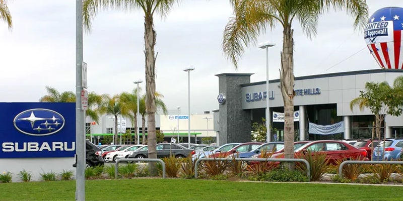 Subaru Dealership Near Los Angeles, CA