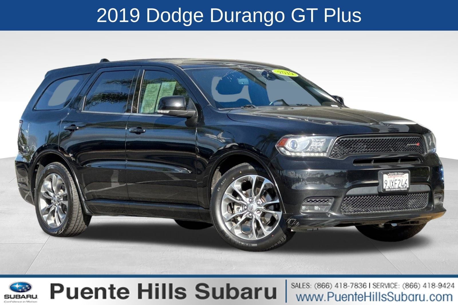 2019 Dodge Durango GT Plus