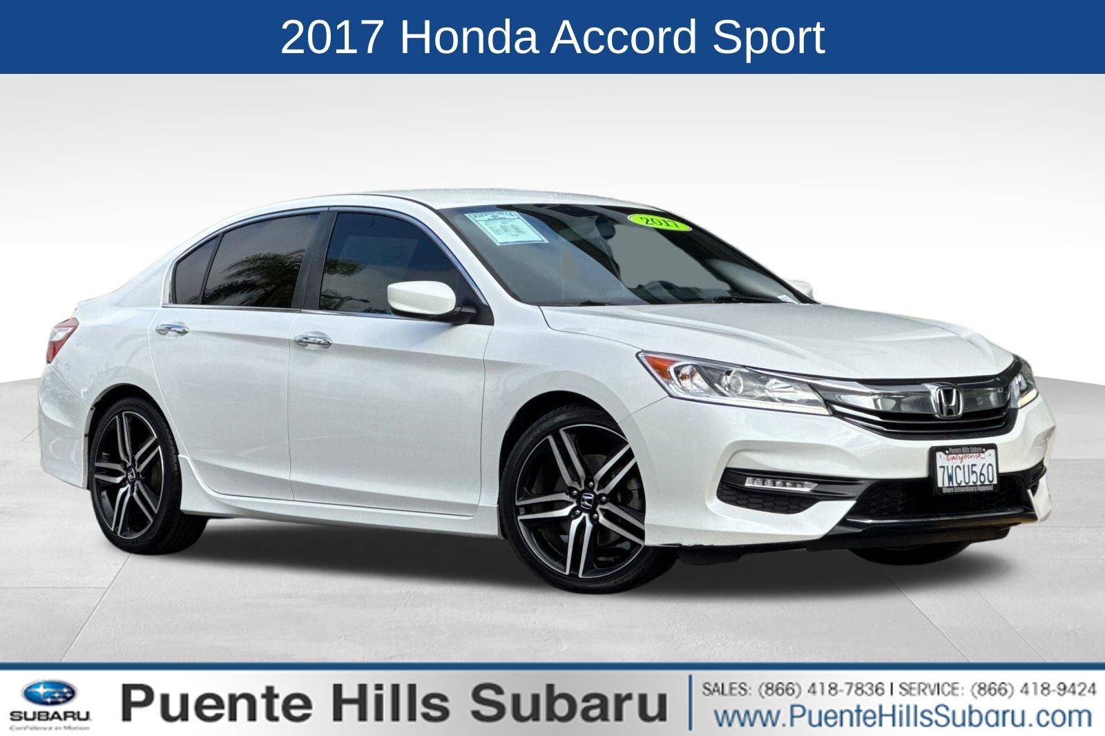 2017 Honda Accord Sport