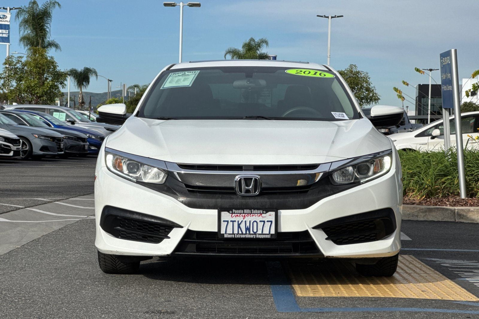 2016 Honda Civic EX