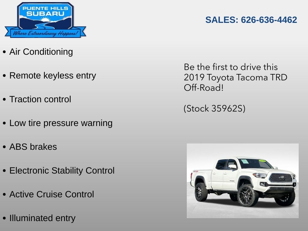 2019 Toyota Tacoma V6