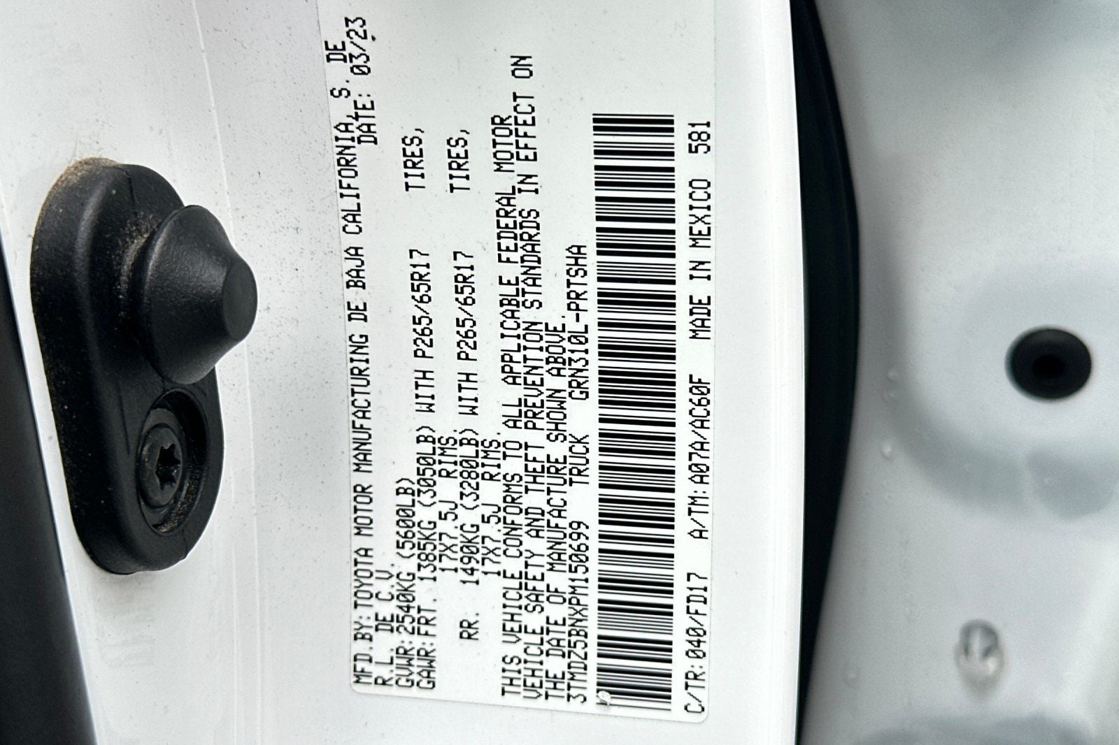 2023 Toyota Tacoma V6