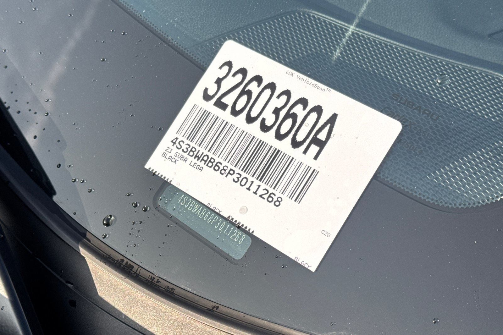 2023 Subaru Legacy Base