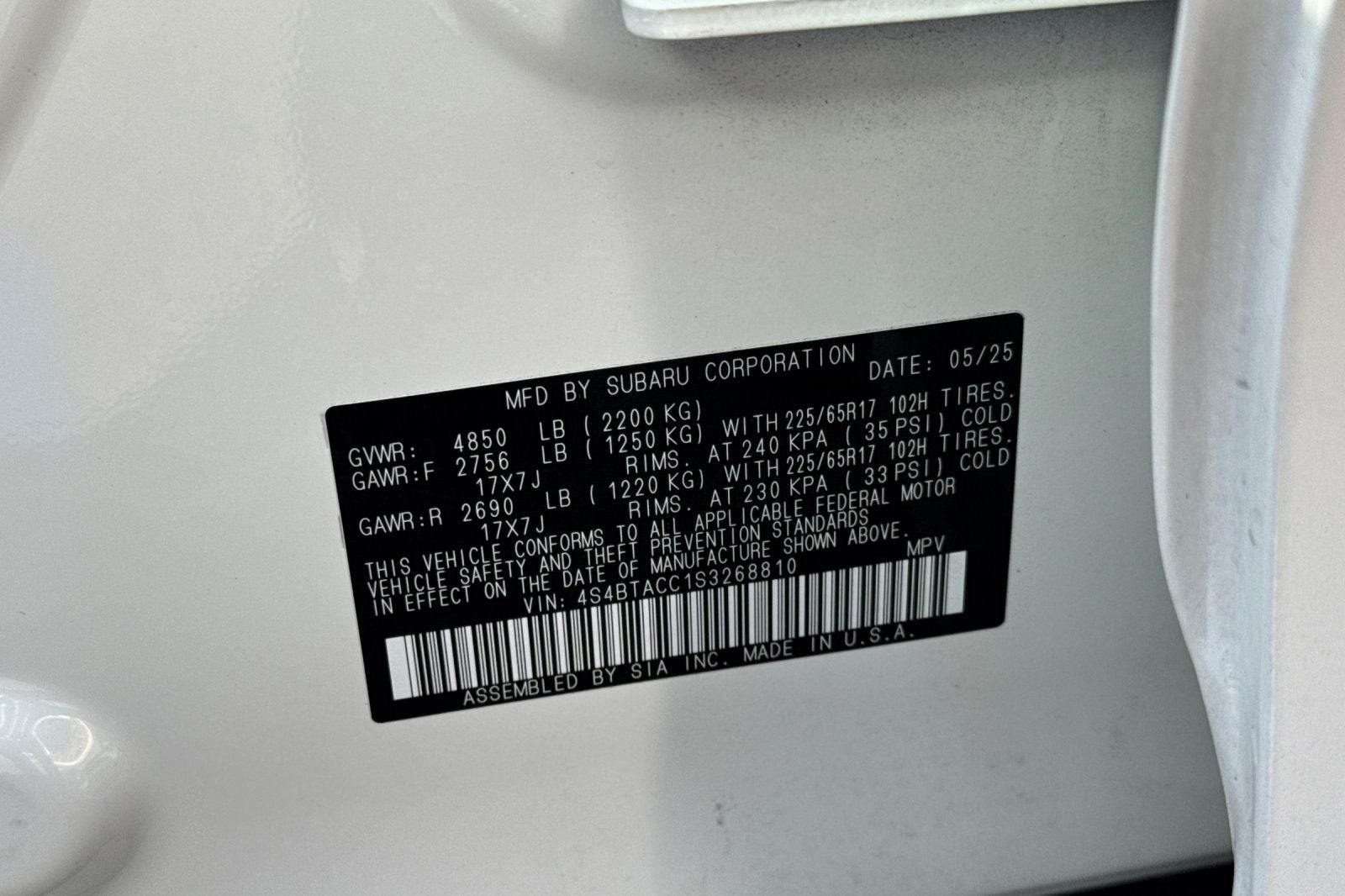 2025 Subaru Outback Premium