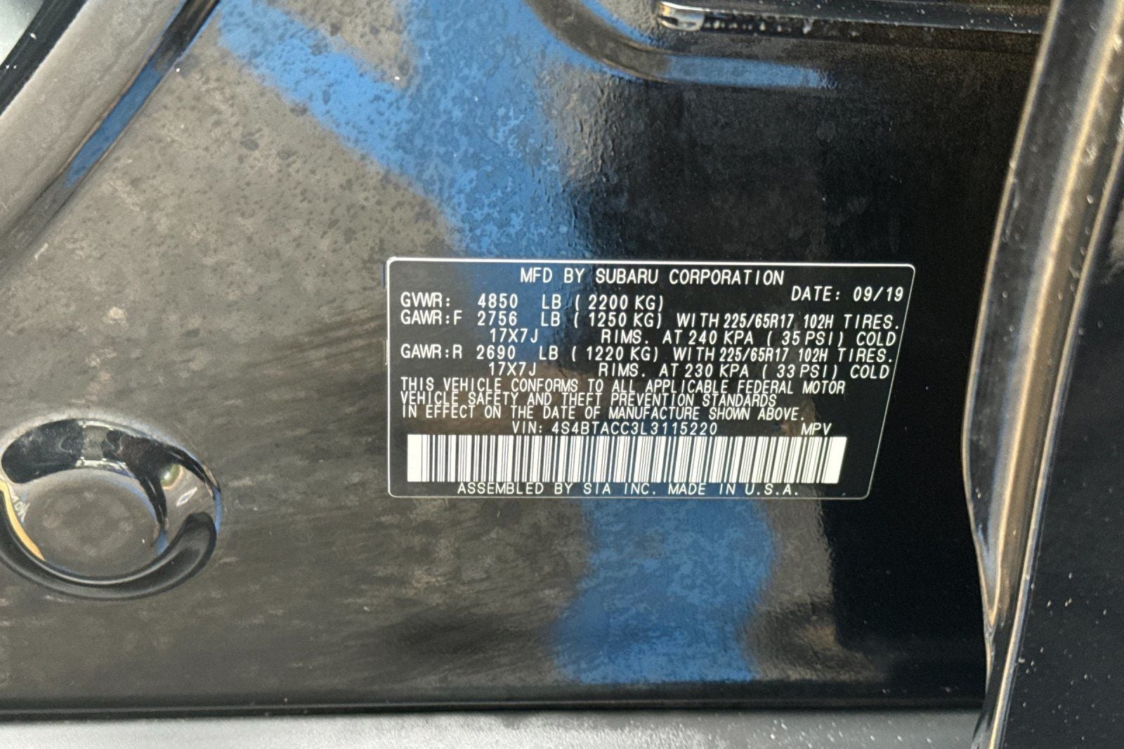 2020 Subaru Outback Premium