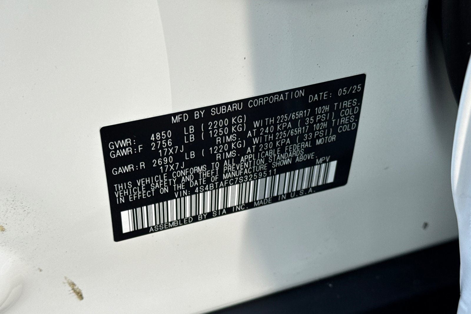 2025 Subaru Outback Premium