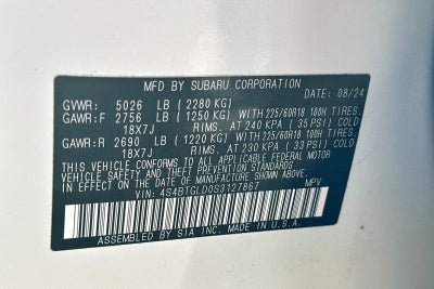 2025 Subaru Outback Onyx Edition XT