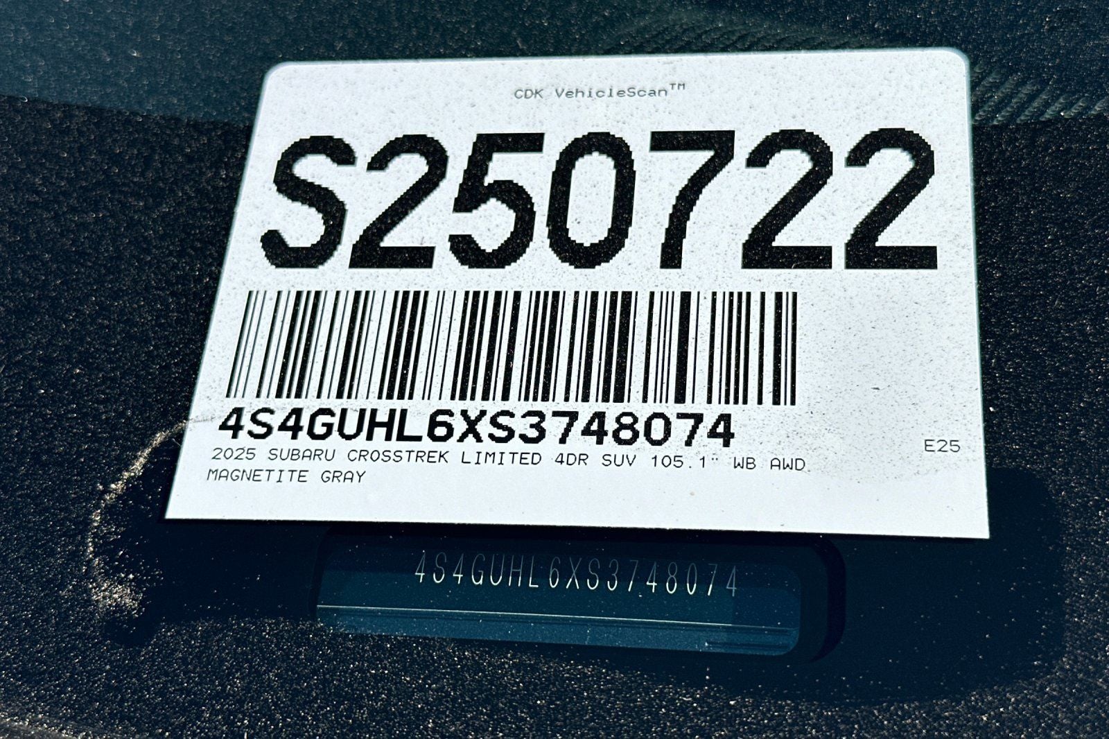 2025 Subaru Crosstrek Limited