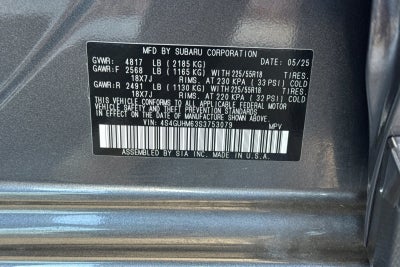 2025 Subaru Crosstrek Limited