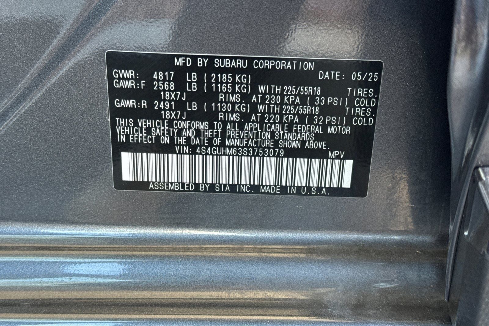 2025 Subaru Crosstrek Limited