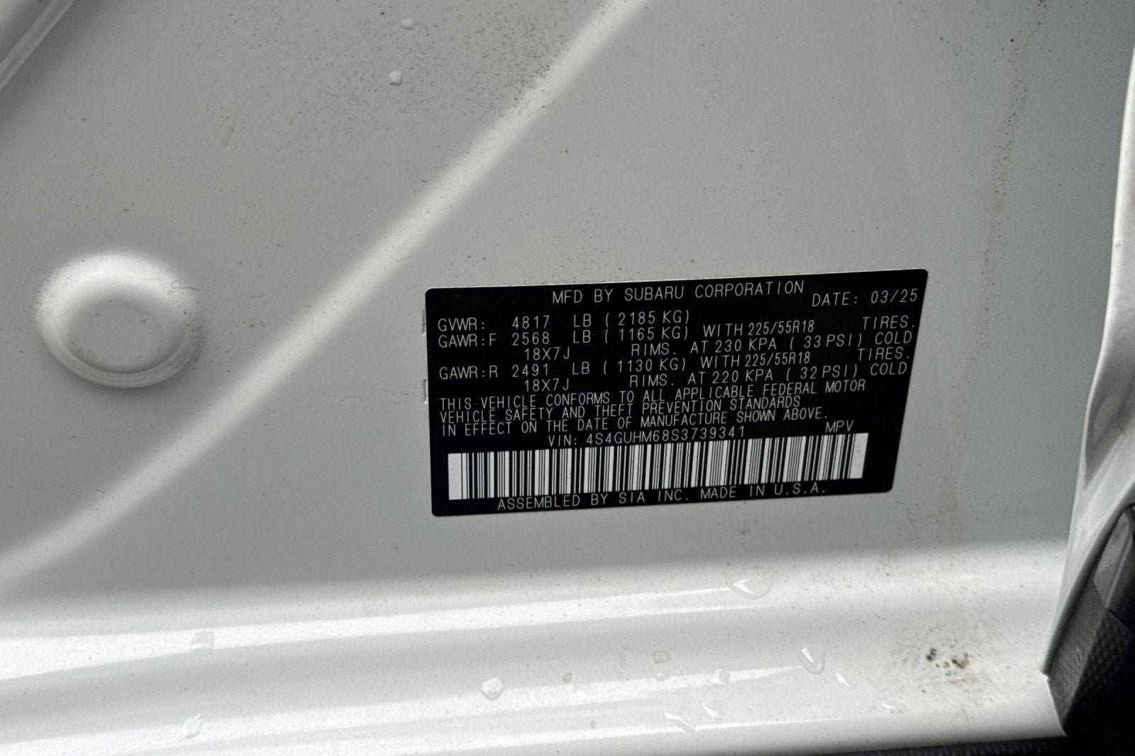 2025 Subaru Crosstrek Limited