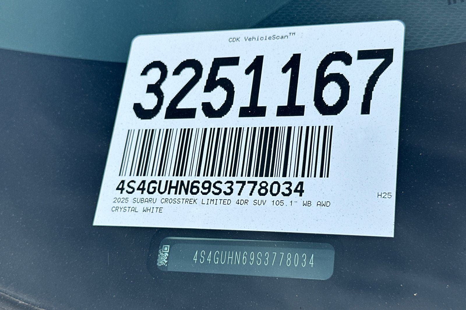 2025 Subaru Crosstrek Limited
