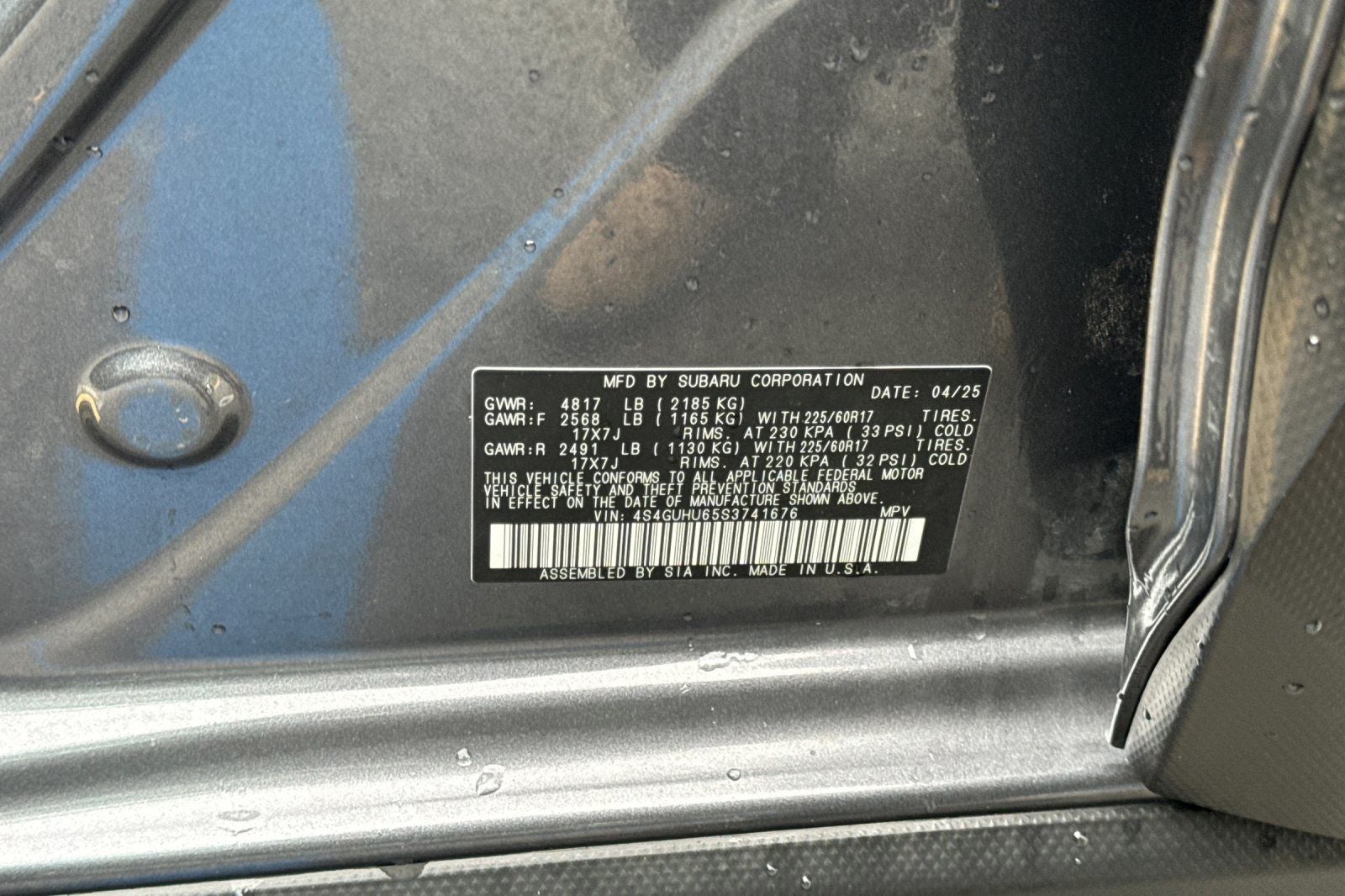 2025 Subaru Crosstrek Wilderness