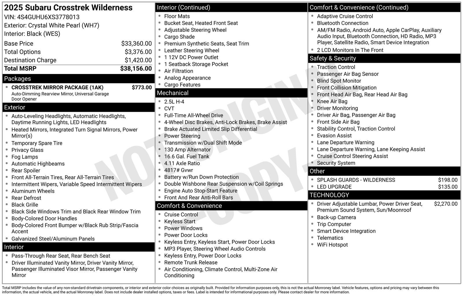 2025 Subaru Crosstrek Wilderness - Photo 32