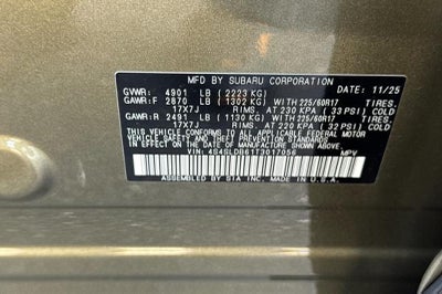 2026 Subaru Forester Premium