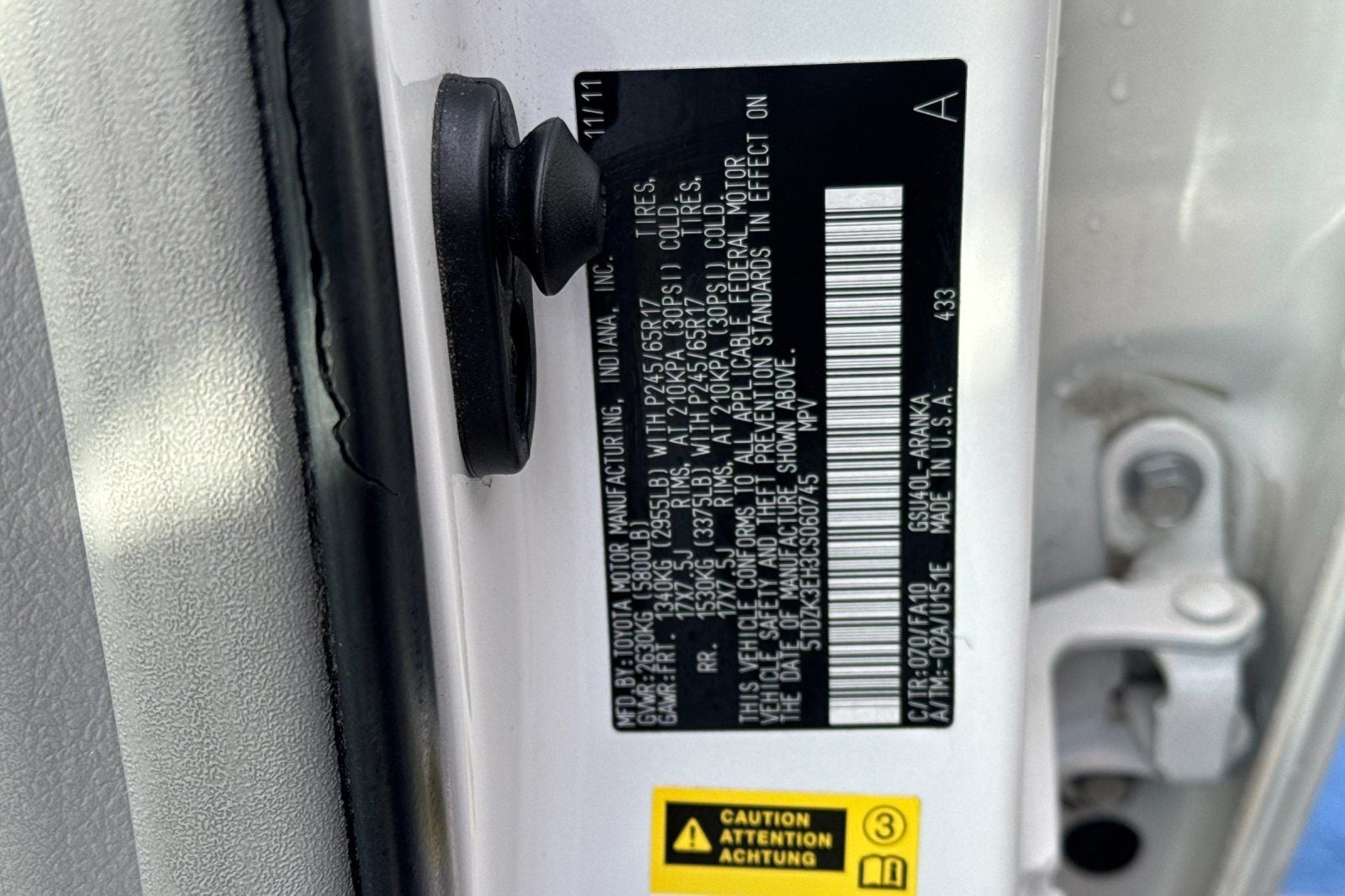 2012 Toyota Highlander Base