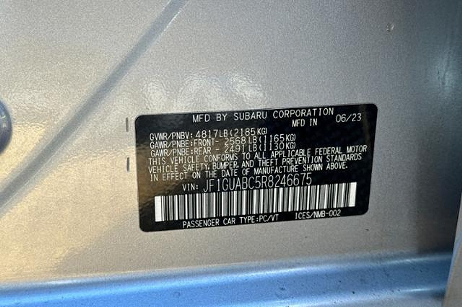 2024 Subaru Impreza Base 5-Door