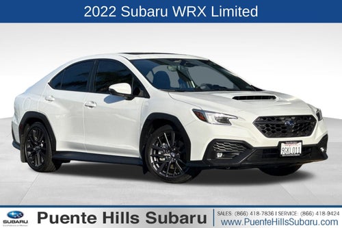 2022 Subaru WRX Limited