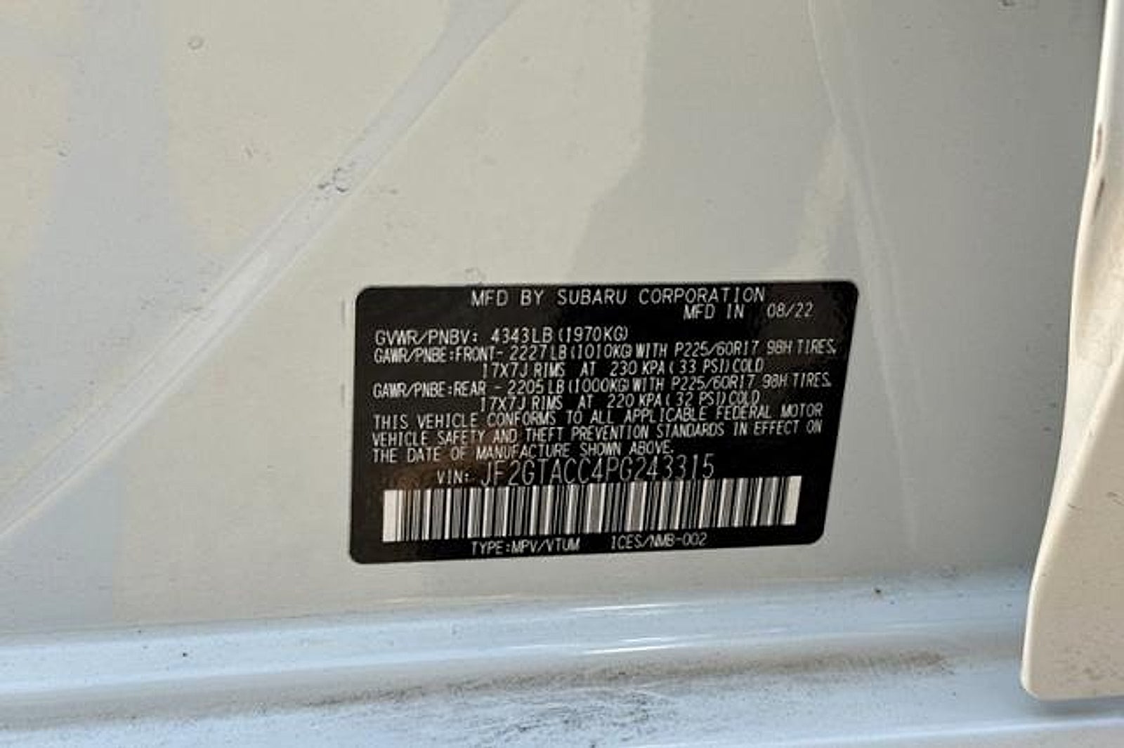 2023 Subaru Crosstrek Premium