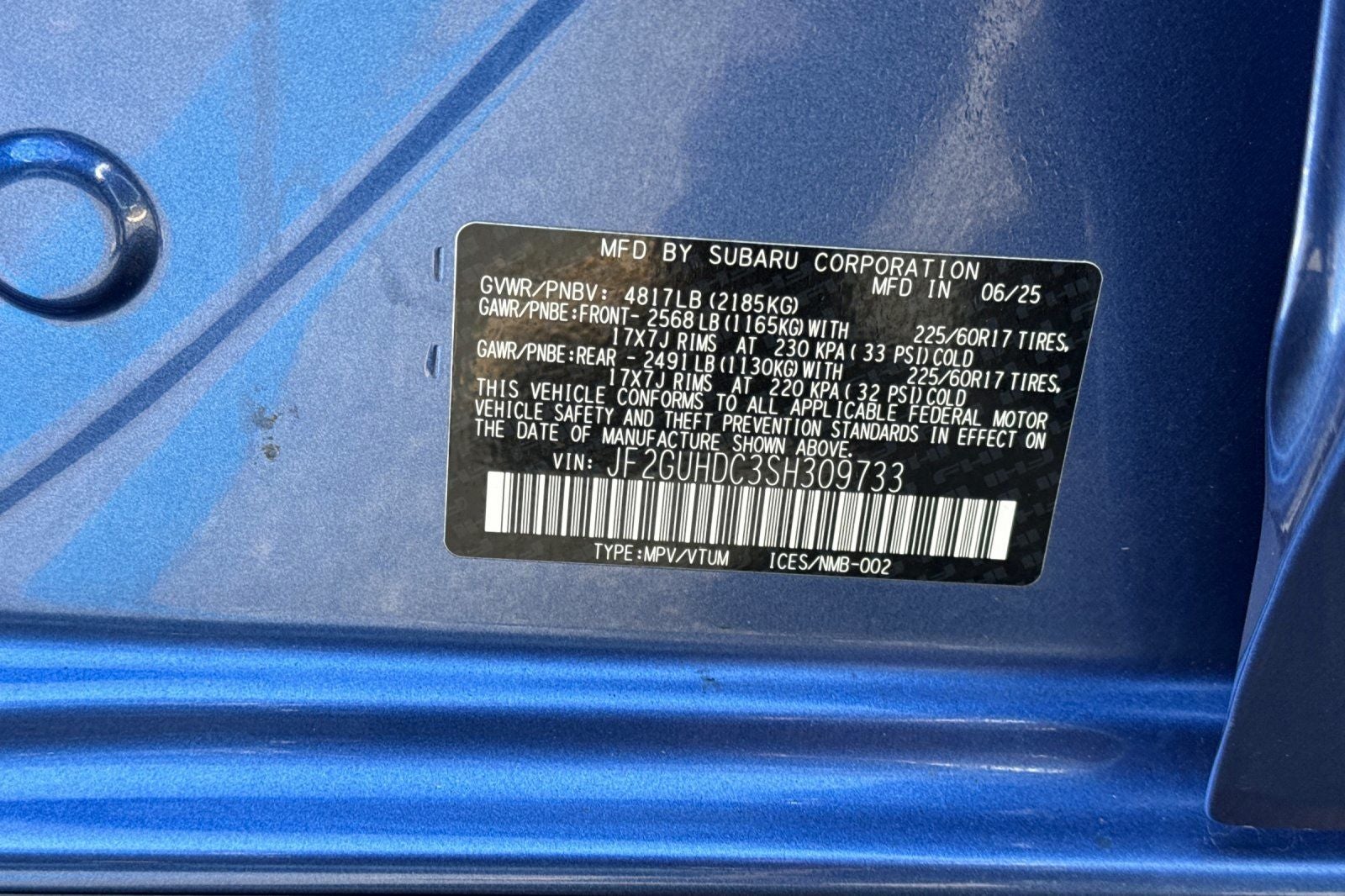 2025 Subaru Crosstrek Premium