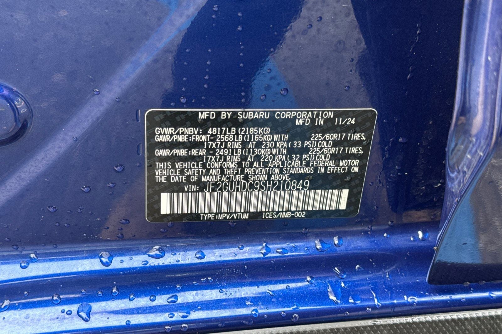 2025 Subaru Crosstrek Premium