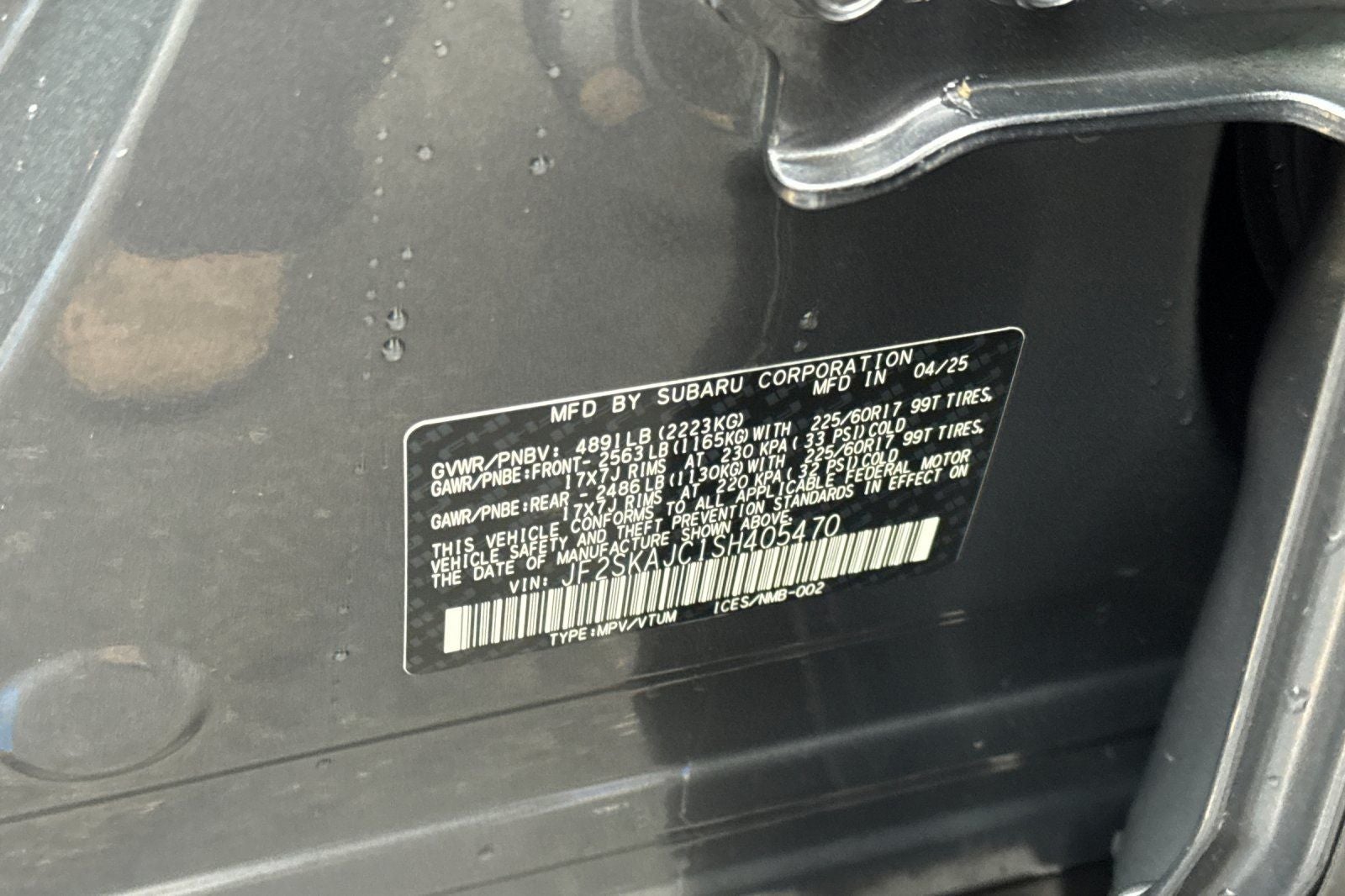 2025 Subaru Forester Wilderness