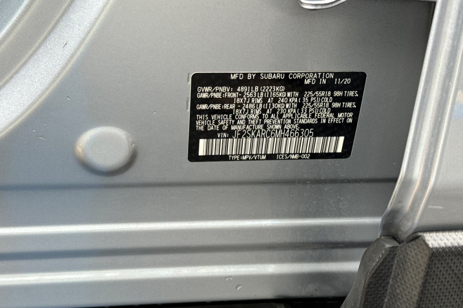 2021 Subaru Forester Sport