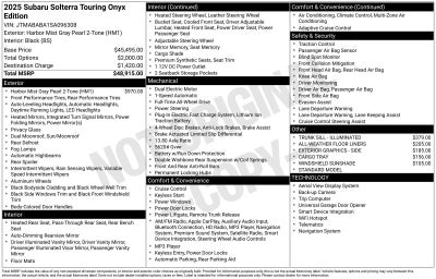 2025 Subaru Solterra Touring