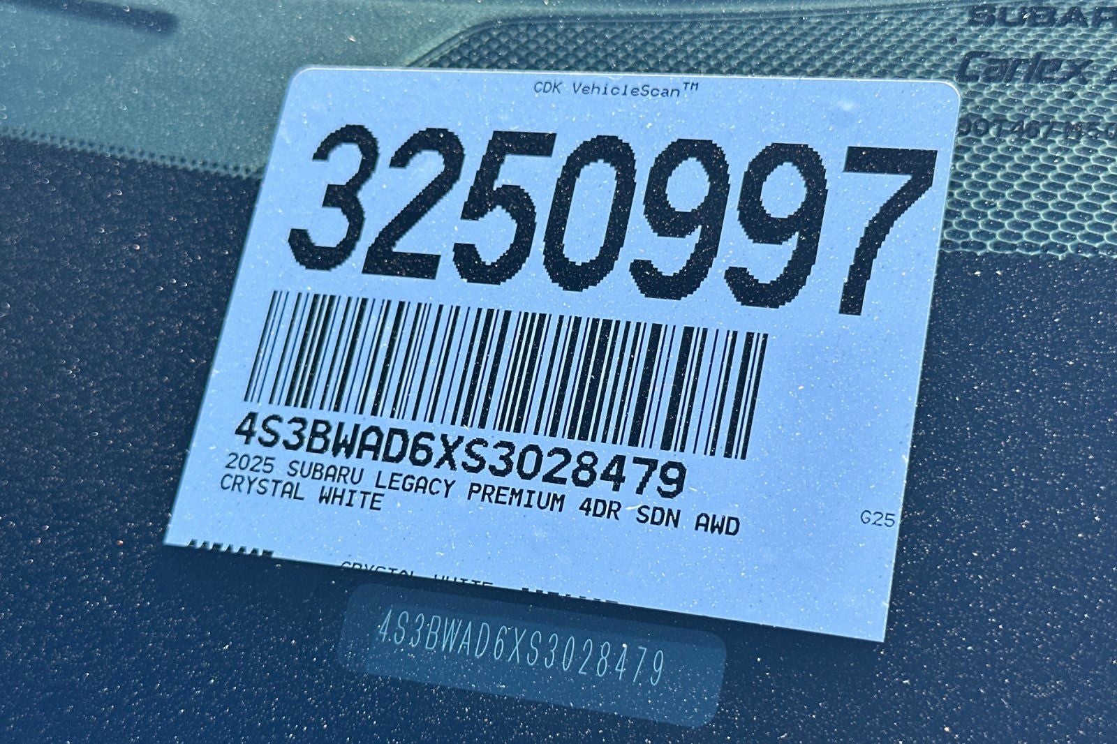 2025 Subaru Legacy Premium