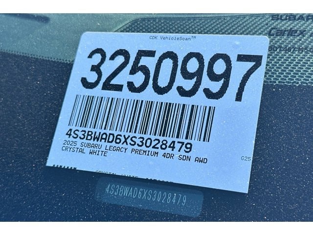 2025 Subaru Legacy Premium