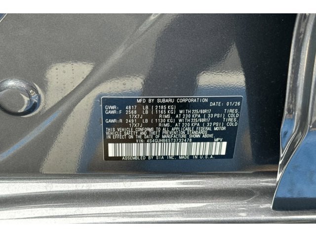 2026 Subaru Crosstrek Base