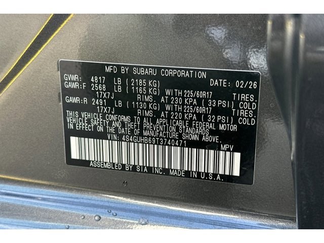 2026 Subaru Crosstrek Base