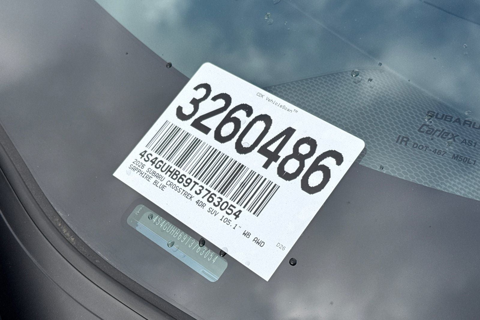 2026 Subaru Crosstrek Base