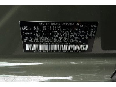 2026 Subaru Crosstrek Limited