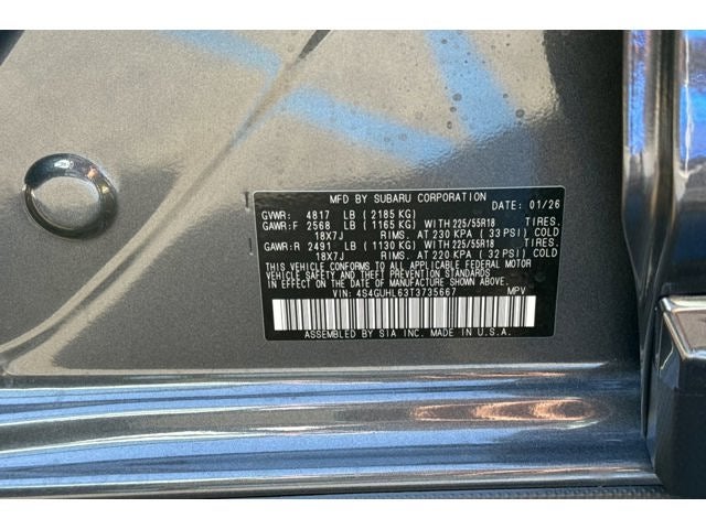 2026 Subaru Crosstrek Limited