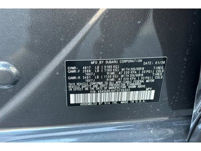 2026 Subaru Crosstrek Limited