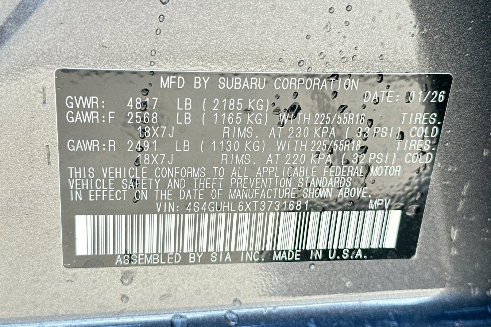 2026 Subaru Crosstrek Limited