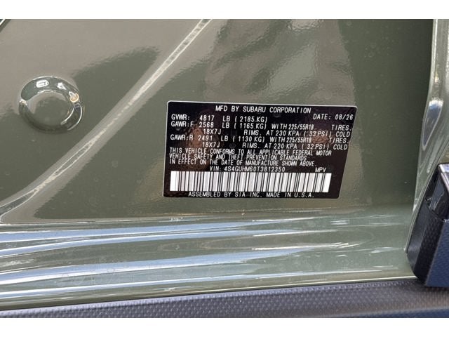 2026 Subaru Crosstrek Limited