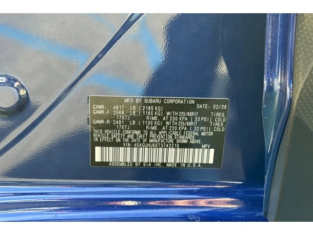 2026 Subaru Crosstrek Wilderness