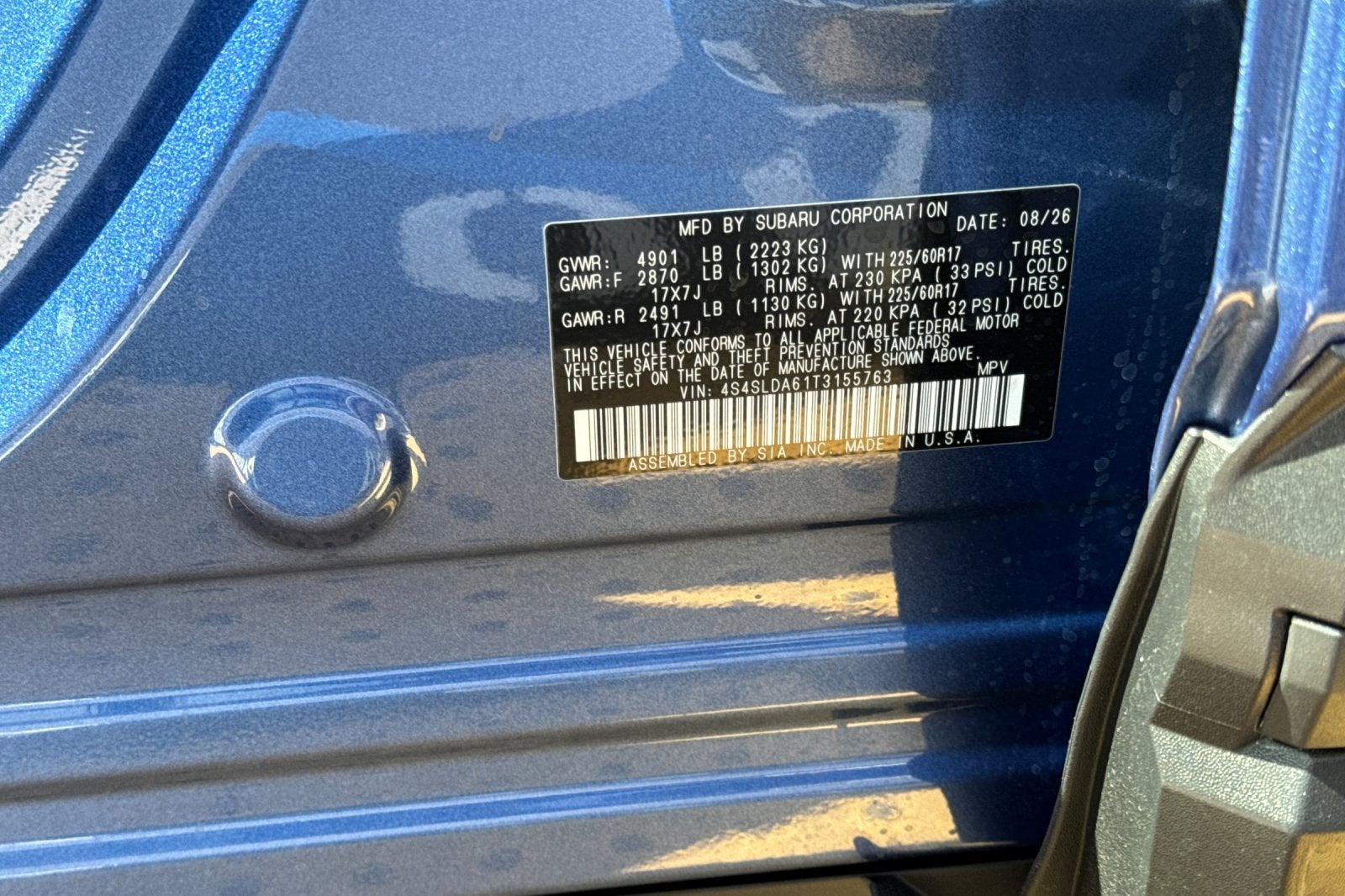 2026 Subaru Forester Standard Model