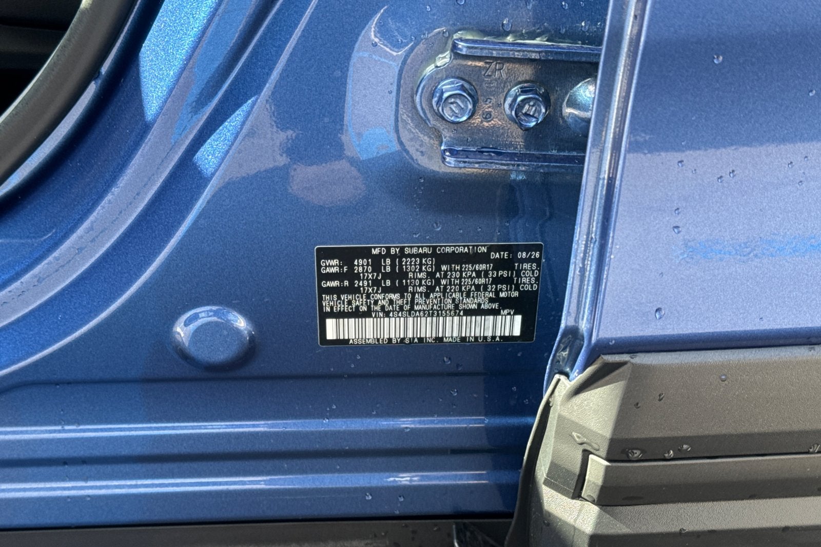 2026 Subaru Forester Standard Model