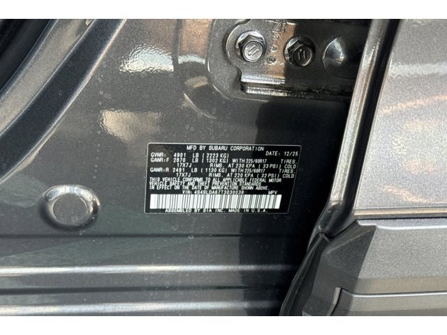 2026 Subaru Forester Standard Model