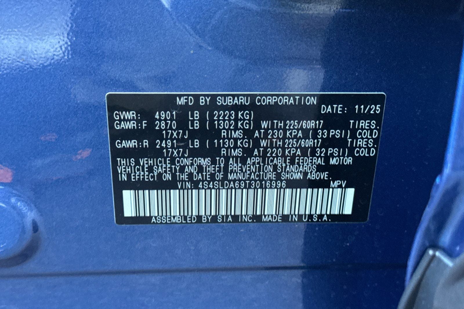 2026 Subaru Forester Standard Model