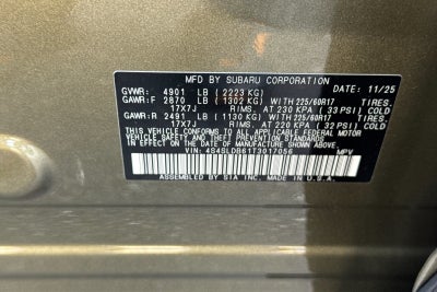 2026 Subaru Forester Premium