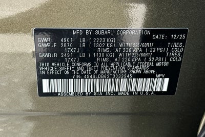 2026 Subaru Forester Premium