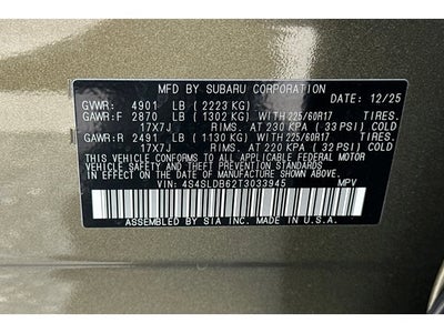 2026 Subaru Forester Premium