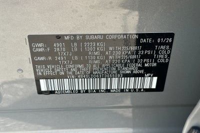 2026 Subaru Forester Premium