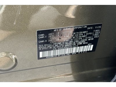 2026 Subaru Forester Premium