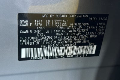 2026 Subaru Forester Premium