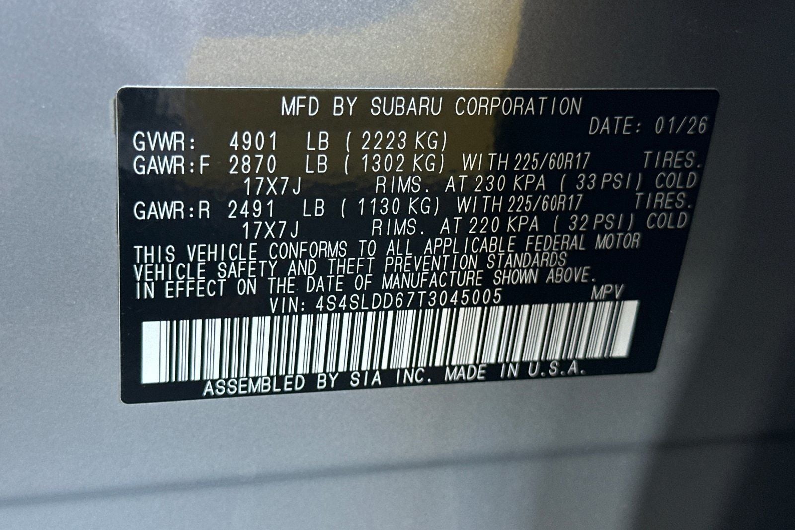 2026 Subaru Forester Premium